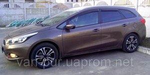 Дефлектори вікон (вітровики) KIA Ceed, 12-wag