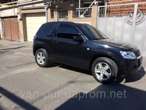 Дефлектори вікон (вітровики) Suzuki Grand Vitara (Escudo) 3d 2005-