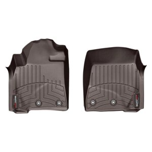 Килимки в салон (передні) Toyota Land Cruiser 200 2012-LX 570 Lexus з бортиком какао 474231 WeatherTech