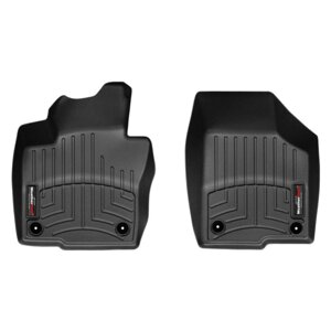 Килимки в салон (передні) Volkswagen Jetta 2010- килимок гумовий з бортиком чорні 443381 WeatherTech