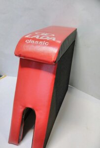 Підлокітник-бар м'який ВАЗ-2101-06 "Lada Classic" Чорно-червоний