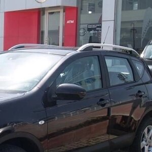 Nissan Qashqai Hailings (2007-2014) /тип корони, клейове кріплення)