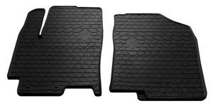 Гумові килимки Hyundai Accent 17-Kia Rio 17-design 2016) (передні - 2 шт) 1009232F Stingray