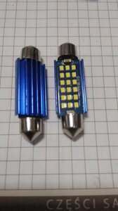 Світлодіодна авто лампа T11 SMD 18-2016 білий 12V Cunbus