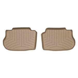 Килимки в салон (задні) Infiniti FX 2003-09 з бортиком бежеві 450922 WeatherTech