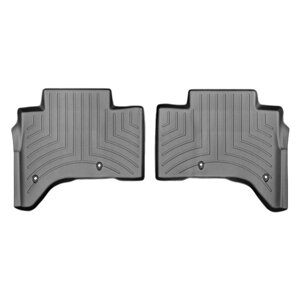 Килимки в салон (задні) Land Rover Range Rover Vogue 2013- з бортиком чорні з конс 444802 WeatherTech