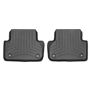 Килимки в салон (задні) Audi A4 2015 з бортиком чорні 449072 WeatherTech