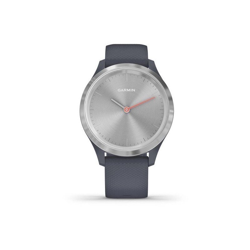 Garmin vivomove 3S Sport Silver-Blue, Silicone від компанії CyberTech - фото 1