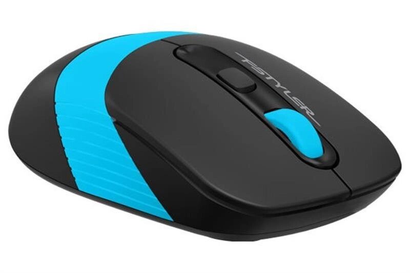 Миша бездротова A4Tech FG10 Black / Blue USB від компанії CyberTech - фото 1