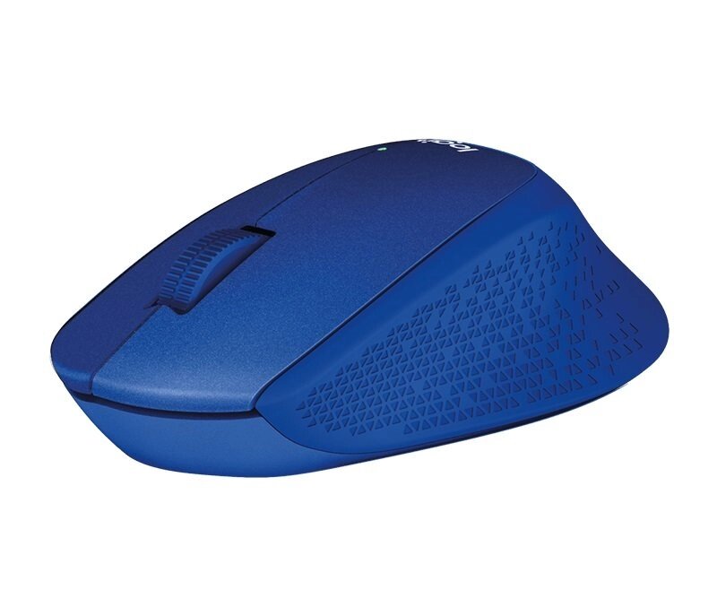 Миша бездротова Logitech M330 Silent Plus (910-004910) Blue USB від компанії CyberTech - фото 1