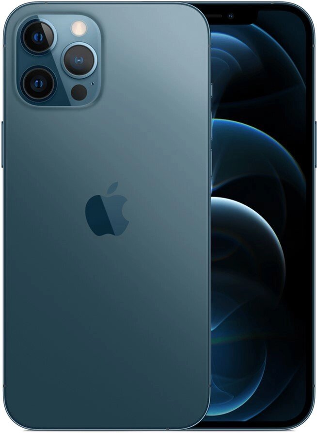 Мобільний телефон Apple iPhone 12 Pro Max 512Gb Pacific Blue від компанії CyberTech - фото 1