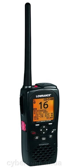 Морська радіостанція Lowrance Link-2 DSC MARINE VHF / GPS 000-10781-001 від компанії CyberTech - фото 1