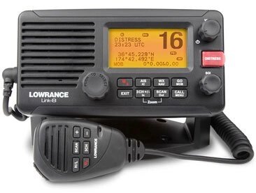 Морська радіостанція lowrance link-8 DSC VHF marine RADIO 000-10789-001 - акції
