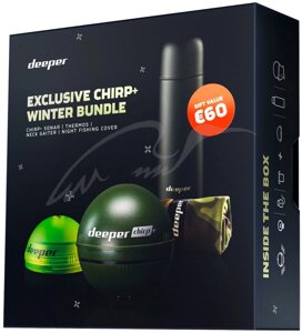 Ехолот Deeper Chirp + WiFi + GPS Winter Bundle (набір)