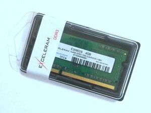 Модуль памяті для ноутбуку SoDIMM DDR3 4GB 1333 MHz eXceleram