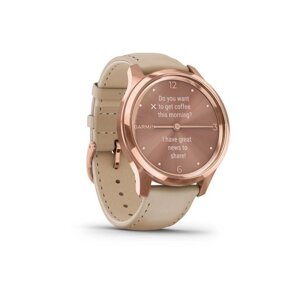 Vivomove Luxe, Rose Gold-Beige, Leather