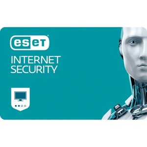 Антивірус ESET Internet Security 2ПК 12 міс. base / 20 міс продовження конверт (2012-1-key)