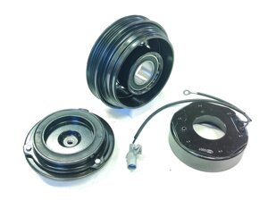 Комплект сцепления компрессора DENSO 10PA15C, 10PA17C 4PK/120 mm toyota LAND cruiser 100 4.2D 01.98-08.07