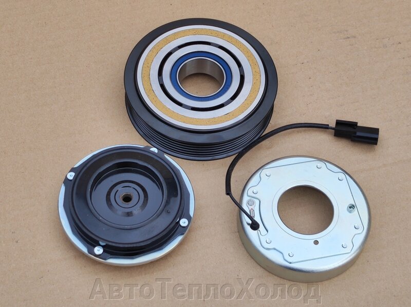 Комплект зчеплення компресора Denso 6SBH14F 6PK/115 mm