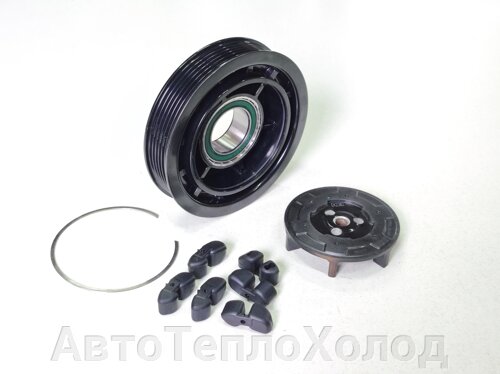 Комплект зчеплення компресора DENSO 6SEL14C 6PK / 126mm Renault