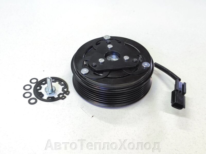 Комплект зчеплення компресора Valeo DKV-09Z, 6PK / 100 mm Dacia