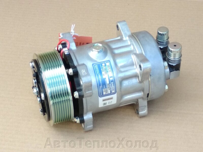 Компресор кондиціонера універсальний Sanden SD7L15-8256VT, 12В