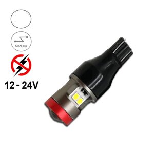 Автолампа Terra T10/W5W, цоколь W2.1x9.5d, 3030х5smd, CunBas, драйвер, 12-24 В