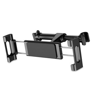 Автомобільний тримач для планшета в підголівник Baseus Back Seat Car Mount Holder Чорний (SUHZ-01)