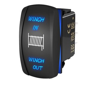 Перемикач керування лебідкою «Winch» під врізку в панель приладів (DR-A11L27GBL-LJ56)