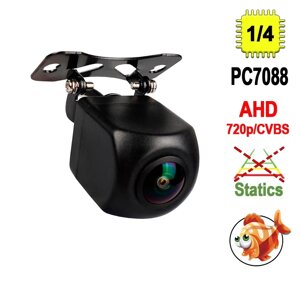 Цифрова автомобільна камера заднього огляду Риб'яча очей AHD Terra HD-663, 1280х720/CVBS, сенсор PC7088