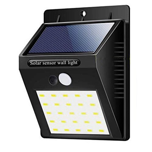 Настінний вуличний світильник прожектор 6016 25 SMD, сонячна батарея - вибрати