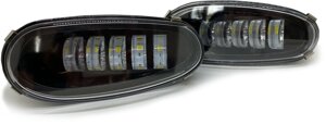 Протитуманні LED фари ПТФ Daewoo Lanos 50 Вт, 5 лінз, метал