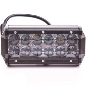 Фара LED прямокутна 60W, 12 ламп, 10 / 30V 6000K довжина-98 мм, товщина-80 мм