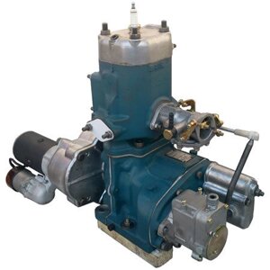 Пусковой двигатель ПД-10 в сборе (Д24с01-4, Д24с01-5, Д24с01-6)