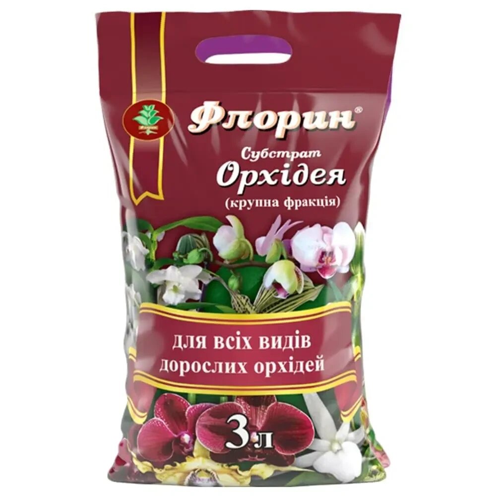 Грунт  субстрати Кора для орхідей 3л від компанії Сад та Город - фото 1