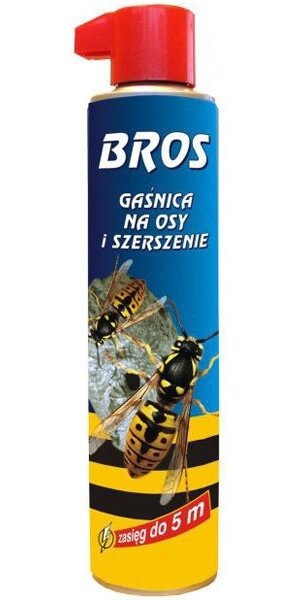 Інсектицид Засіб від ос і шершнів BROS, аерозоль, 300 мл (2233045395) від компанії Сад та Город - фото 1