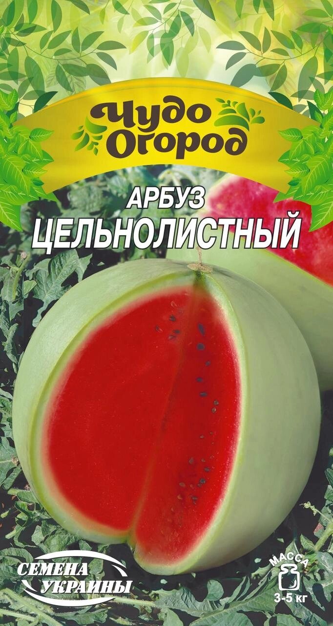 Насіння кавун Ціліснолистий 1г від компанії Сад та Город - фото 1