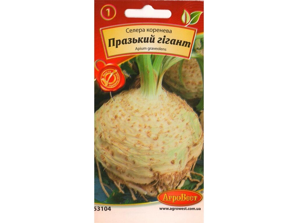 Насіння Селера Паризький гігант 0,5г від компанії Сад та Город - фото 1