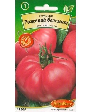 Насіння Томат Рожевий бегемот 0,2г від компанії Сад та Город - фото 1