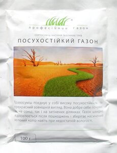 Трава газонна Посухостійкий газон 100г