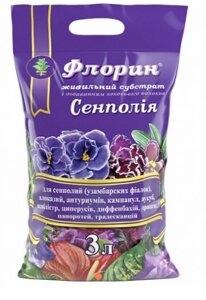 Грунт субстрат Сенполія  фіалка  3л в Вінницькій області от компании Сад та Город