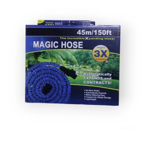 Зрошення шланг з насадкою для поливу що растягується 15-45м Magic Hose