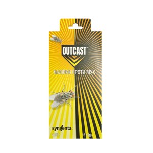 Наліпки проти мух 4шт*5г OUTCAST Syngenta