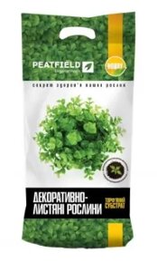 Грунт субстрат декоративно-листяні рослини 6 л PEATFIELD