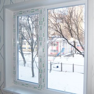 Установка теплих відкосів із сенвіч панелі в Києві от компании «Okna-Shop» интернет магазин