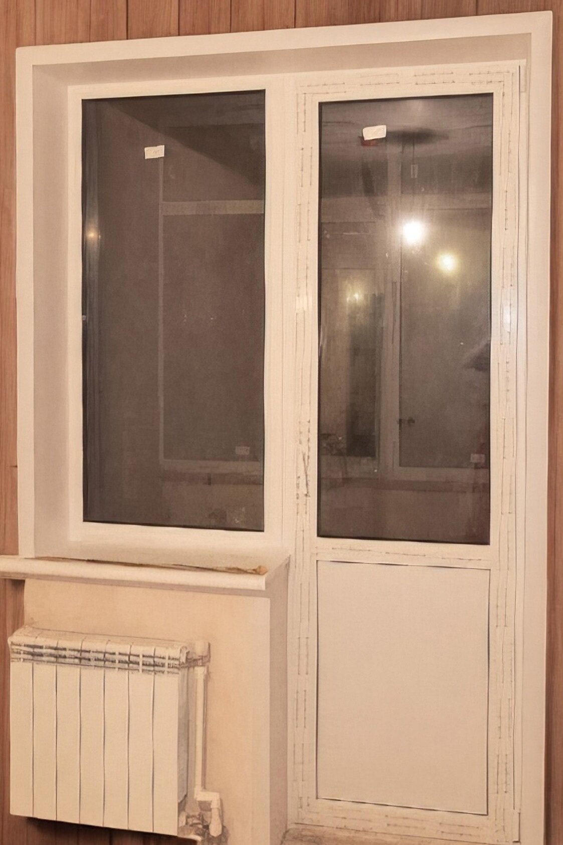 Комплекти відкосів для балконного блоку
