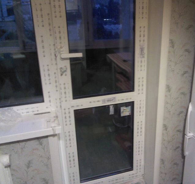 Пластикові укоси на балконні двері від компанії «Okna-Shop» інтернет магазин - фото 1