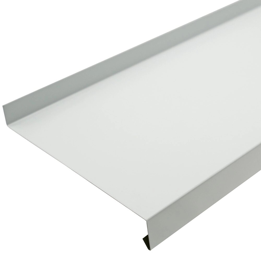 Відлив для вікон білий, сталь 0,4 мм від компанії «Okna-Shop» інтернет магазин - фото 1