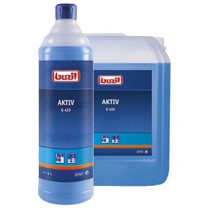 Buzil G433 Aktiv миючий засіб для інтенсивного очищення всіх поверхонь від олійно-жирових забруднень об'єм 1л pH11