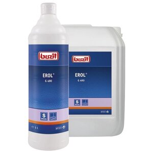 Buzil G490 Erol миючий засіб чищення дрібнозернистих мікропористих керамічних плиток грес 1л pH13